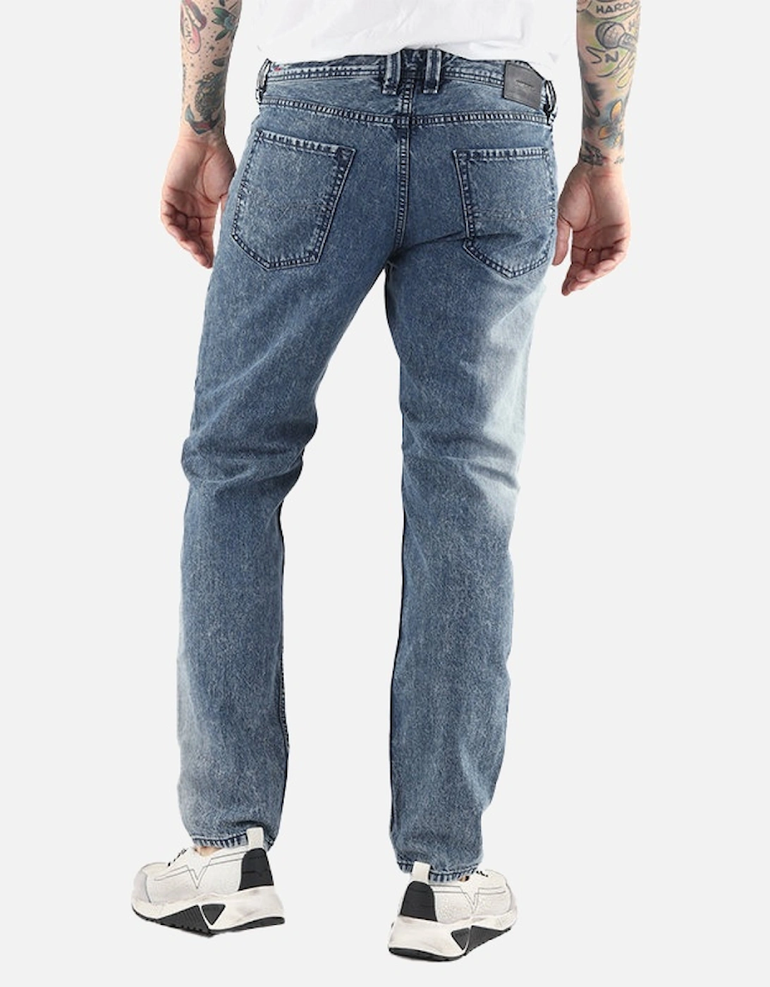 LARKEE-BEEX-SP 084MH Mens Denim Jeans Regular Fit Tapered Casual Denim