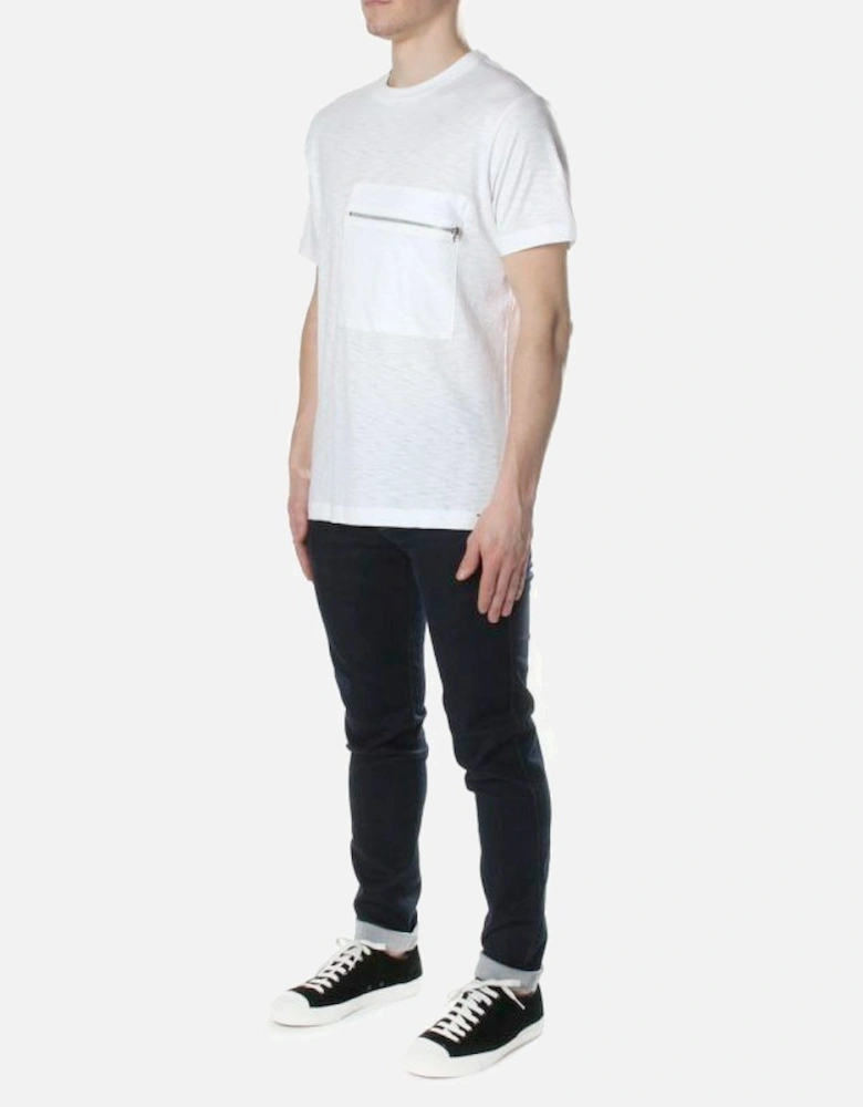 T DET Mens T Shirt Crew Neck Casual Summer Cotton Polo Casual White Tees