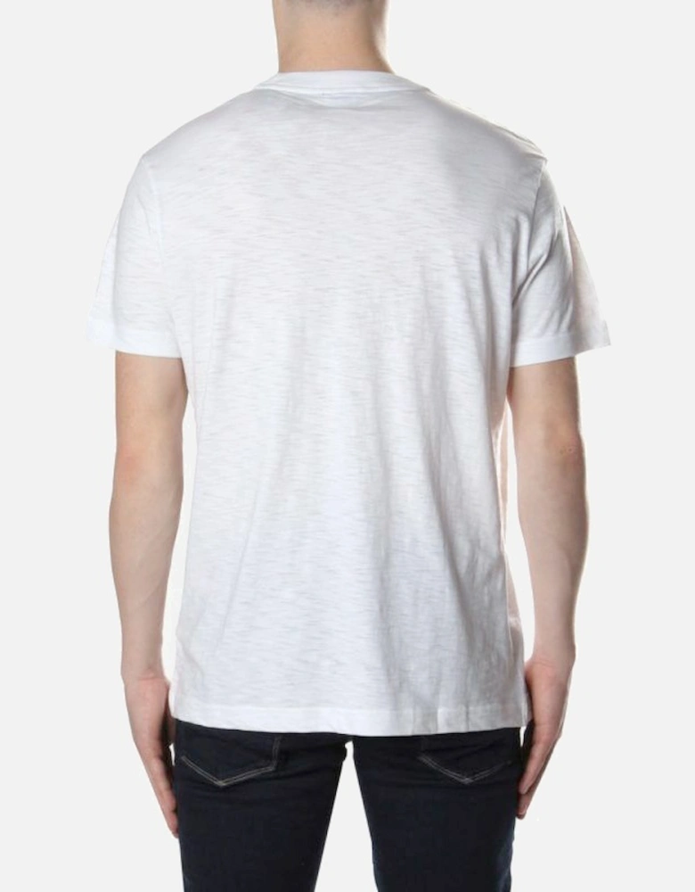 T DET Mens T Shirt Crew Neck Casual Summer Cotton Polo Casual White Tees