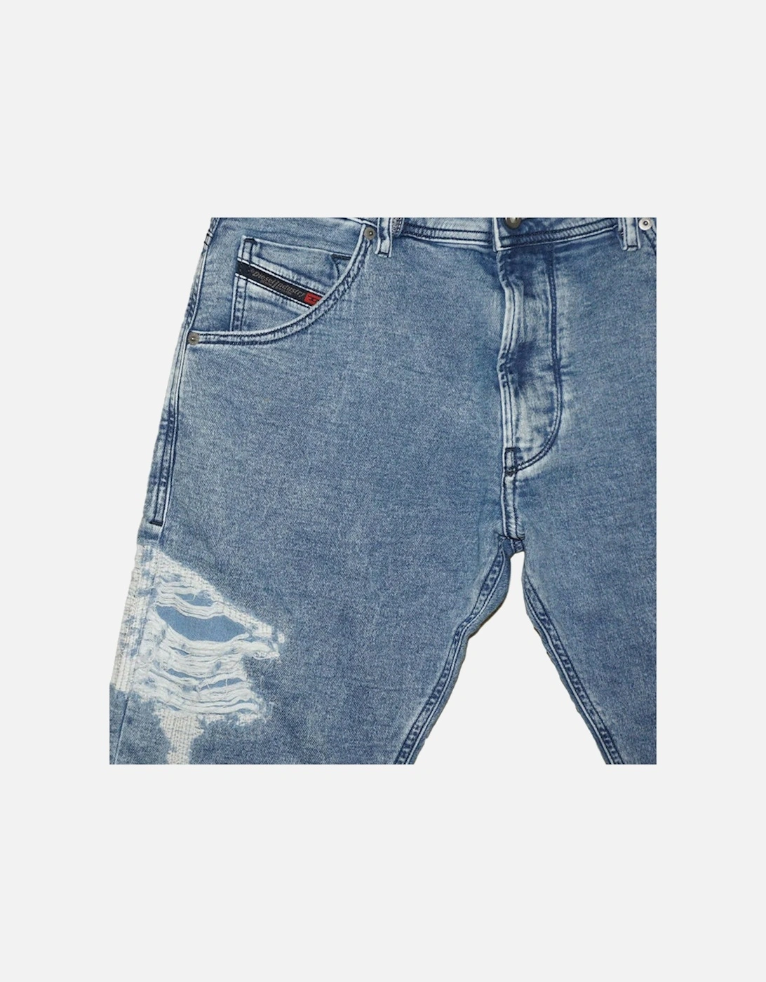 KROOLEY T 084PV Mens Jeans Sweat Jogg Pants Regular Fit Denim Trousers
