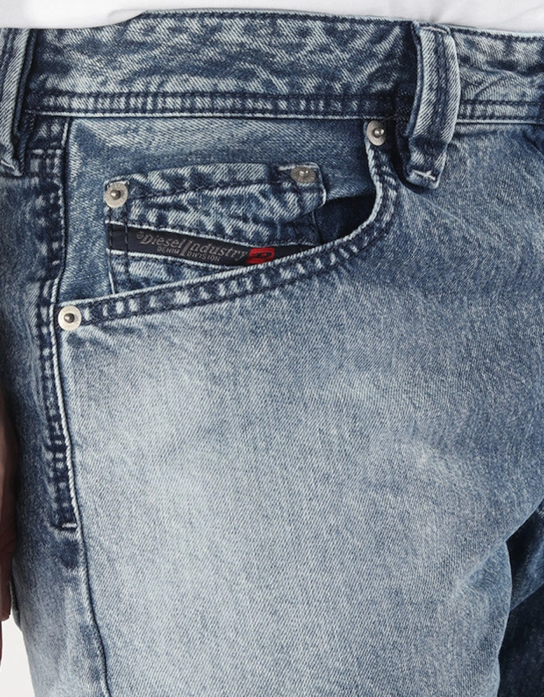 LARKEE-BEEX-SP 084MH Mens Denim Jeans Regular Fit Tapered Casual Denim