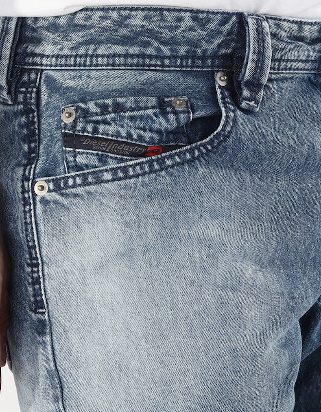 LARKEE-BEEX-SP 084MH Mens Denim Jeans Regular Fit Tapered Casual Denim