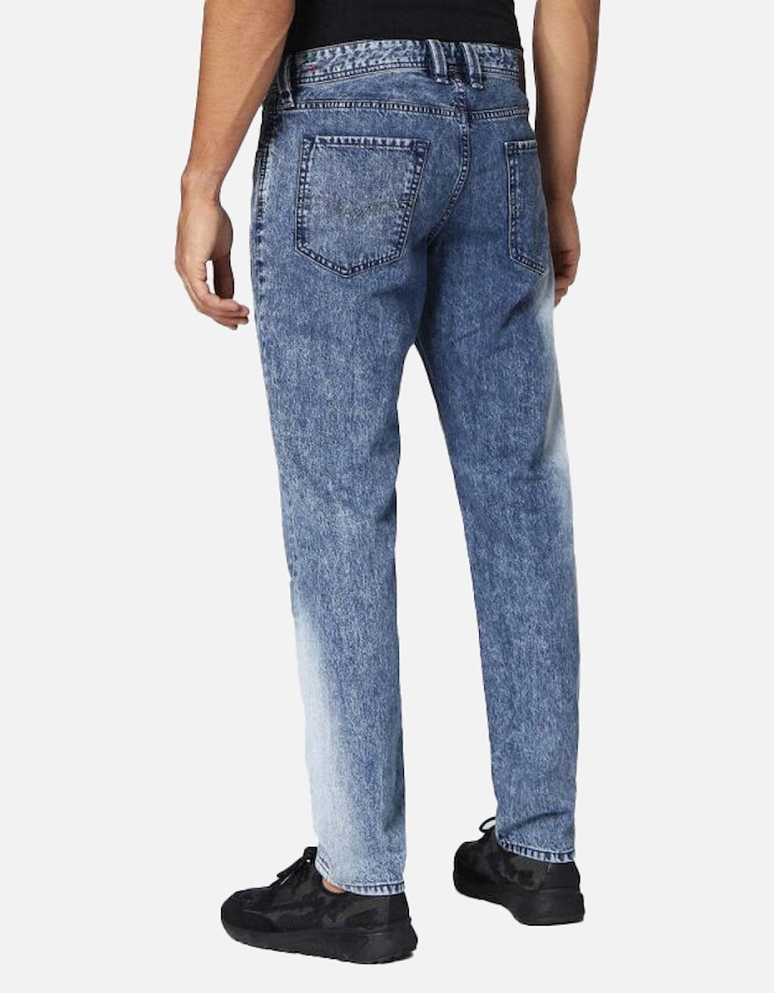 LARKEE-BEEX-SP 084MH Mens Denim Jeans Regular Fit Tapered Casual Denim