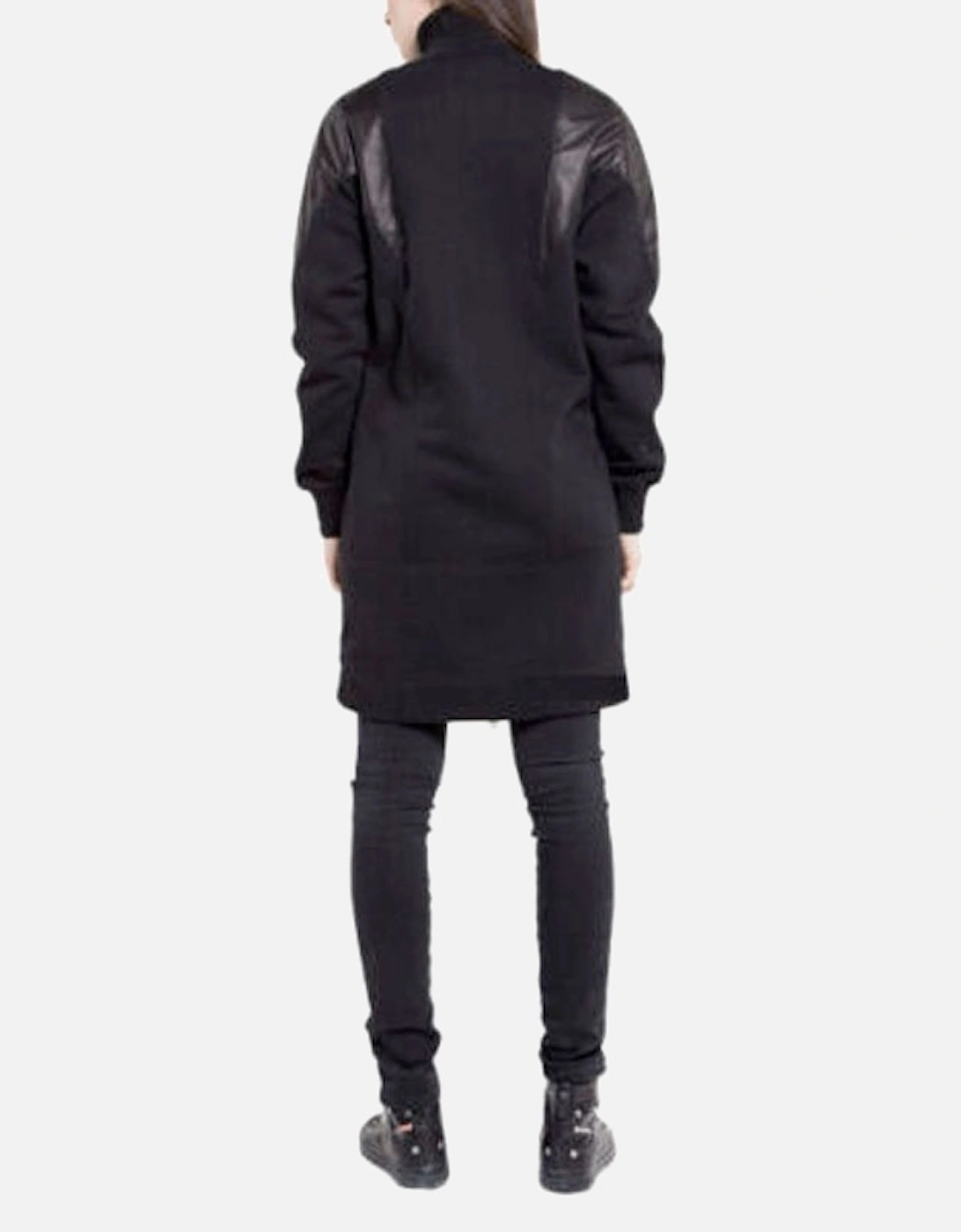 G Consuelo Womens Jacket Long Cardigan Shrug Size XS S Black Slim Zipped