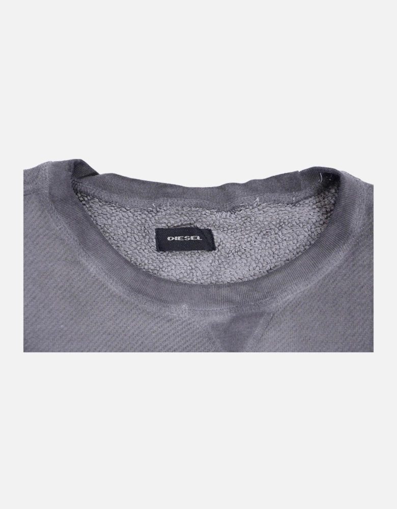 S JOE AD Mens Sweatshirt Crew Neck Casual Jumper Pullover Grey Cardigan