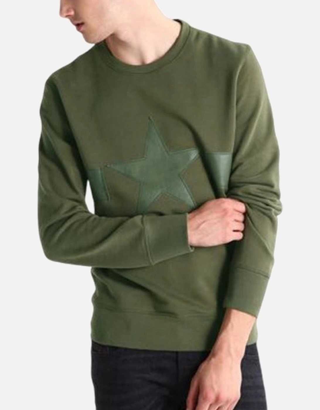 S JOE MA 5AV Mens Sweatshirts Pull On Casual Crew Neck Long Sleeve Jumper