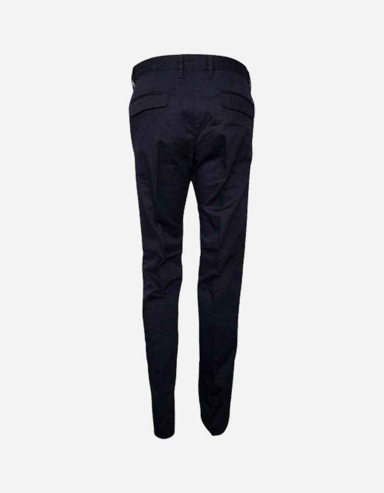 CHI PITT 0JAKH 81E Mens Chino Trousers Hose Stretch Casual Navy Pants