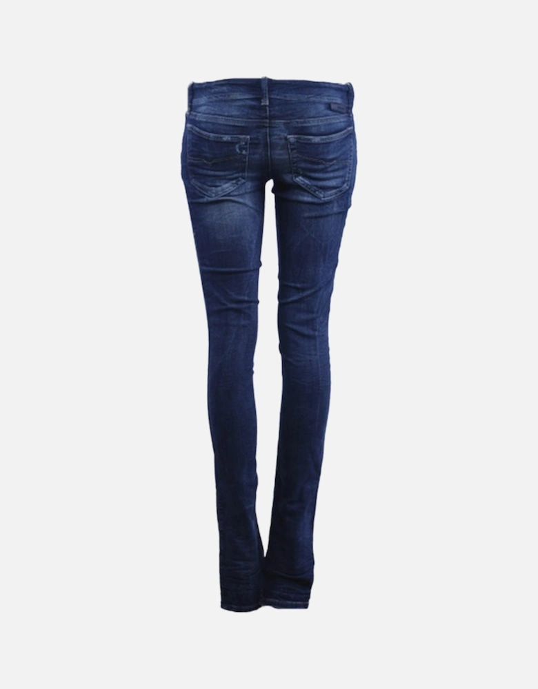 GRUPEE NE 0601L Womens Denim Jeans Sweat Jogg Jeans Super Slim Fit Skinny
