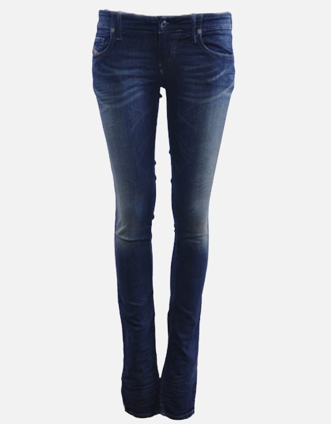 GRUPEE NE 0601L Womens Denim Jeans Sweat Jogg Jeans Super Slim Fit Skinny, 9 of 8