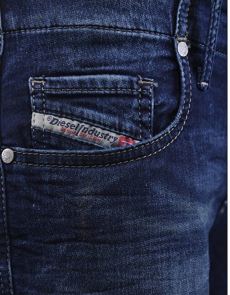 GRUPEE NE 0601L Womens Denim Jeans Sweat Jogg Jeans Super Slim Fit Skinny