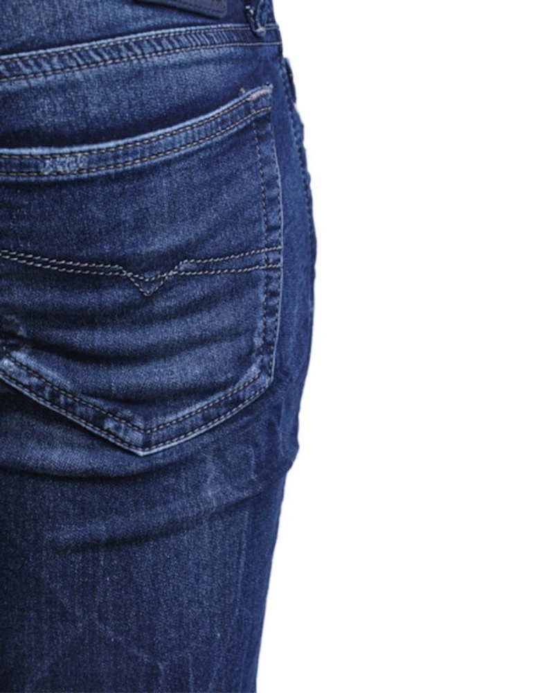 GRUPEE NE 0601L Womens Denim Jeans Sweat Jogg Jeans Super Slim Fit Skinny