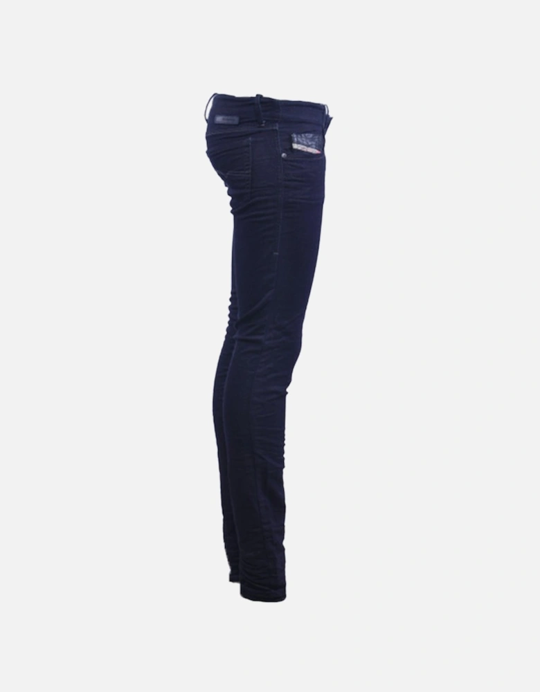 GRUPEE NE 0600V Womens Denim Jeans Sweat Jogg Jeans Stretch Slim Skinny
