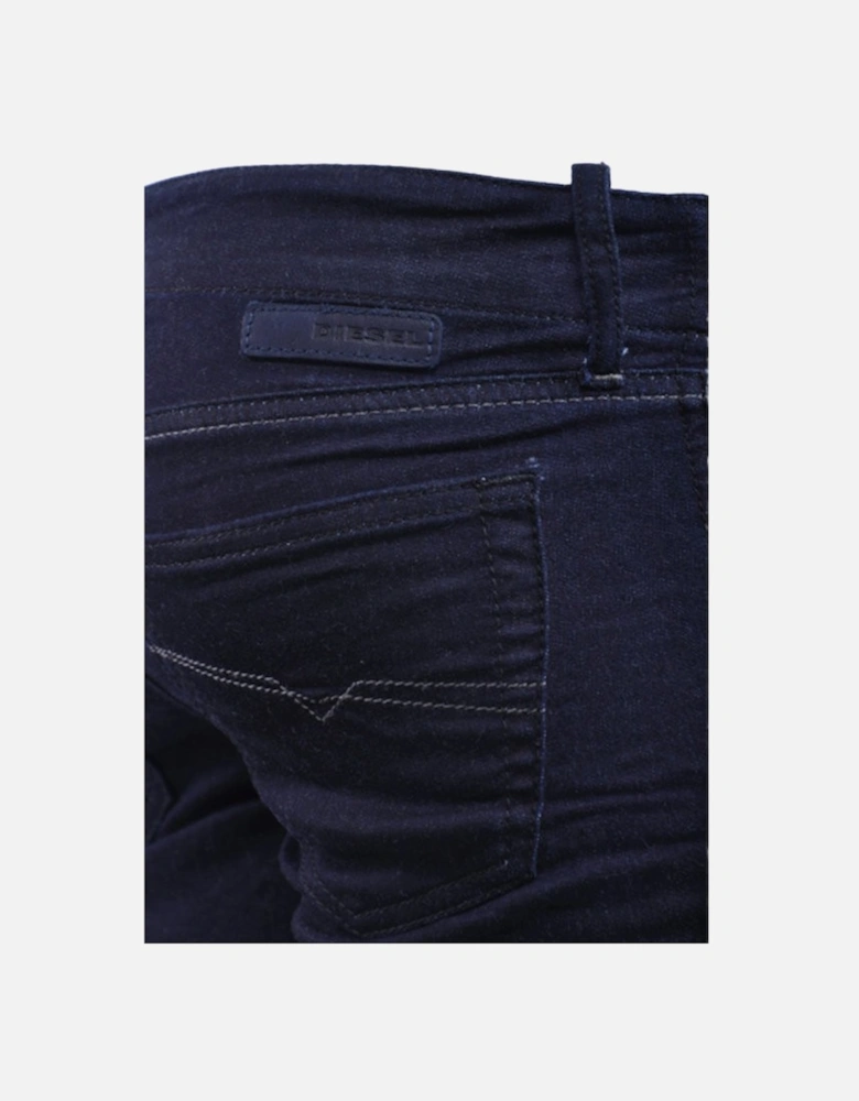GRUPEE NE 0600V Womens Denim Jeans Sweat Jogg Jeans Stretch Slim Skinny