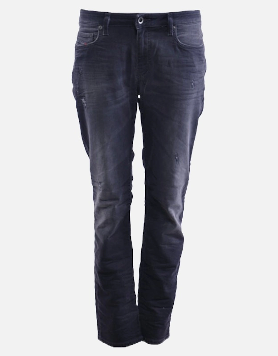 RIZZO NE 0856S Womens Denim Jeans Distressed Regular Fit Jogg Sweat Pants, 8 of 7