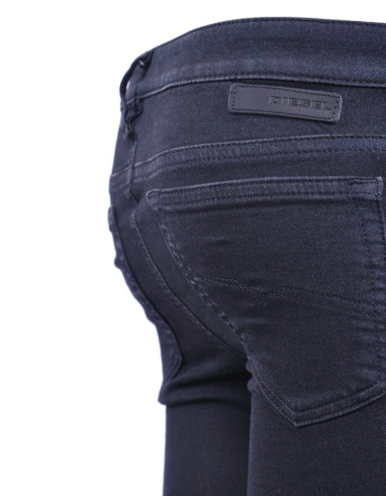 SKINZEE NE 0677C Womens Denim Jogg Jeans Super Slim Fit Skinny Sweat Pant