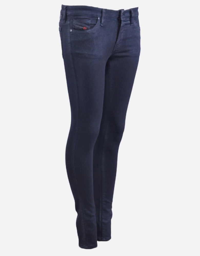 SKINZEE NE 0677C Womens Denim Jogg Jeans Super Slim Fit Skinny Sweat Pant