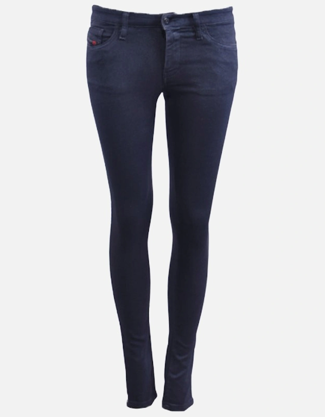 SKINZEE NE 0677C Womens Denim Jogg Jeans Super Slim Fit Skinny Sweat Pant, 9 of 8