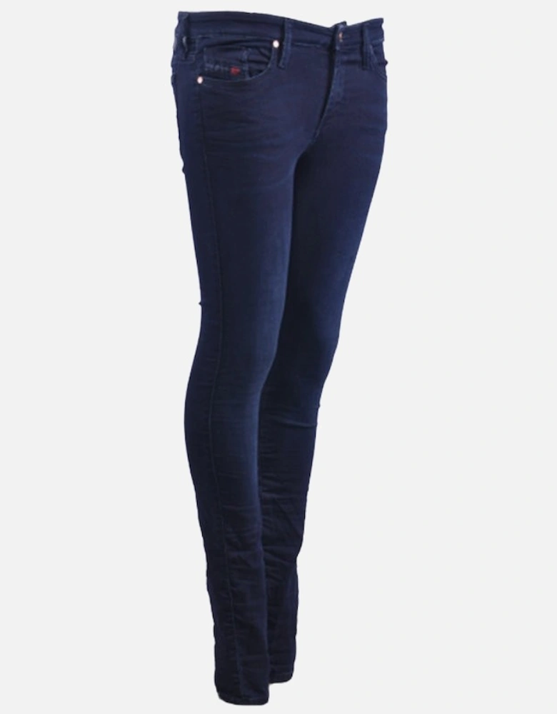 SKINZEE NE 0684L Womens Denim Jeans Slim Fit Skinny Leg Sweat Jogg Pants