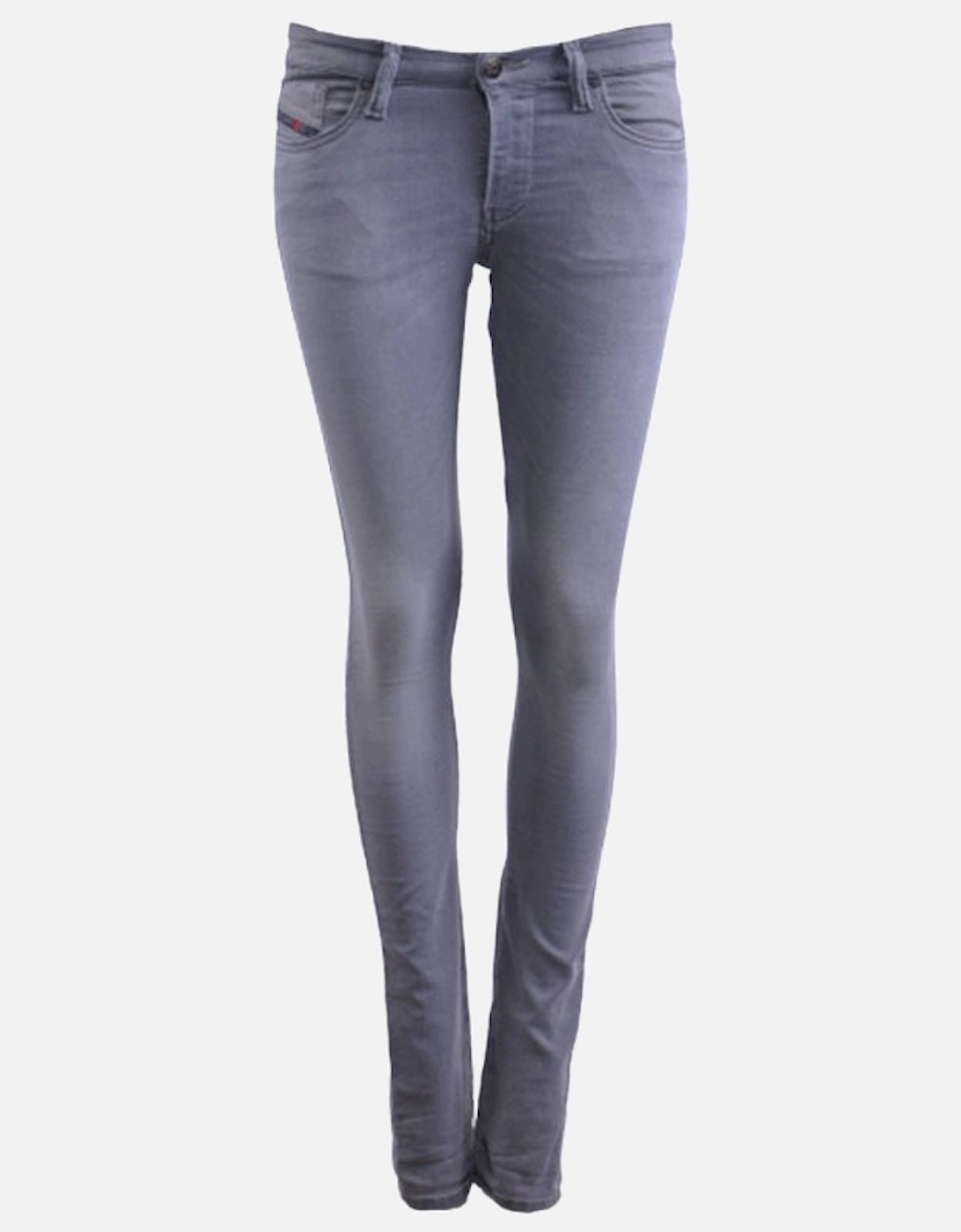 SKINZEE NE 0674H Womens Denim Jogg Jeans Super Slim Fit Skinny Sweat Pant, 9 of 8