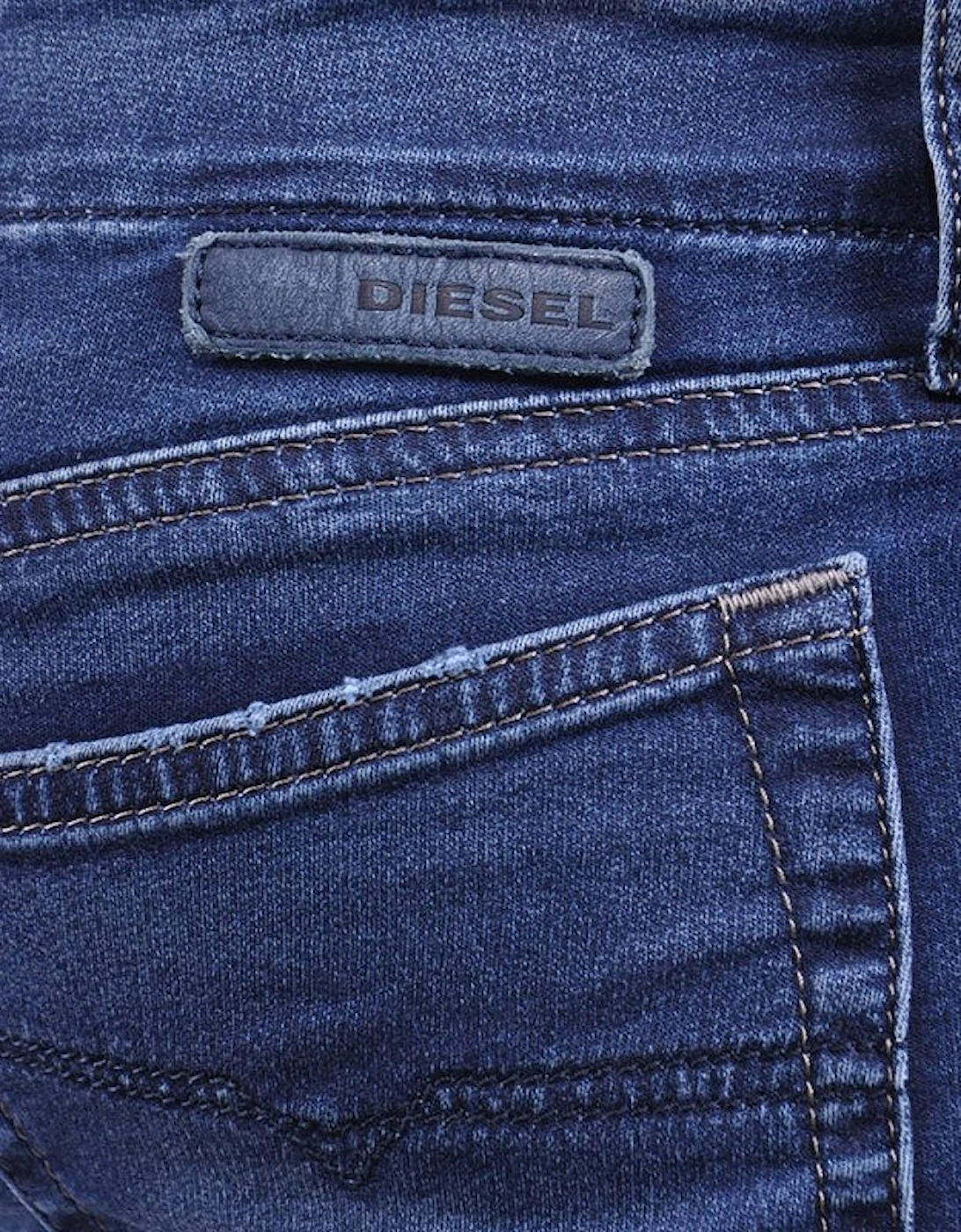 GRUPEE NE 0674Y Womens Denim Jogg Jeans Slim Fit Skinny Blue Sweat Pant