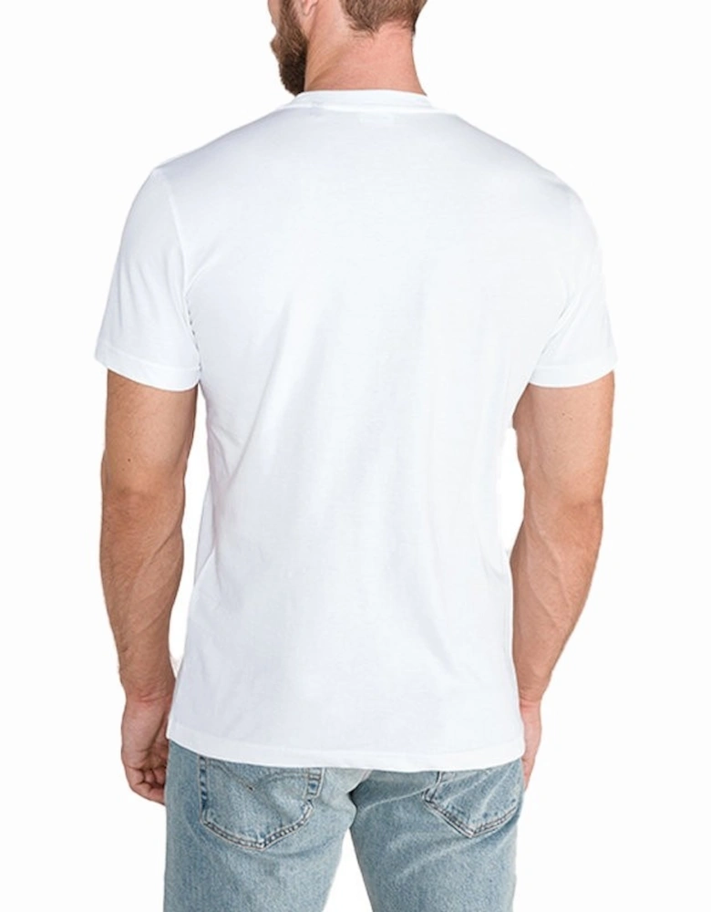 T DIEGO BX2 Mens T-Shirt Crew Neck Short Sleeve Casual white Cotton Tee