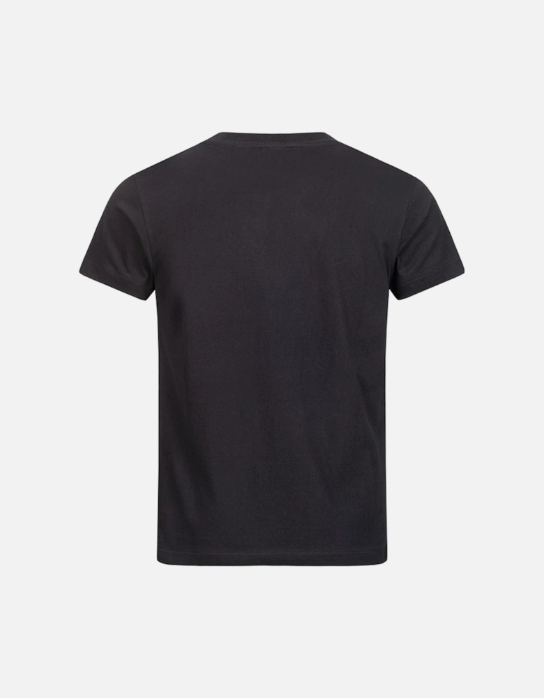 BMOWT JUST B Mens T Shirt Crew Neck Short Sleeves Casual Summer Black Tee