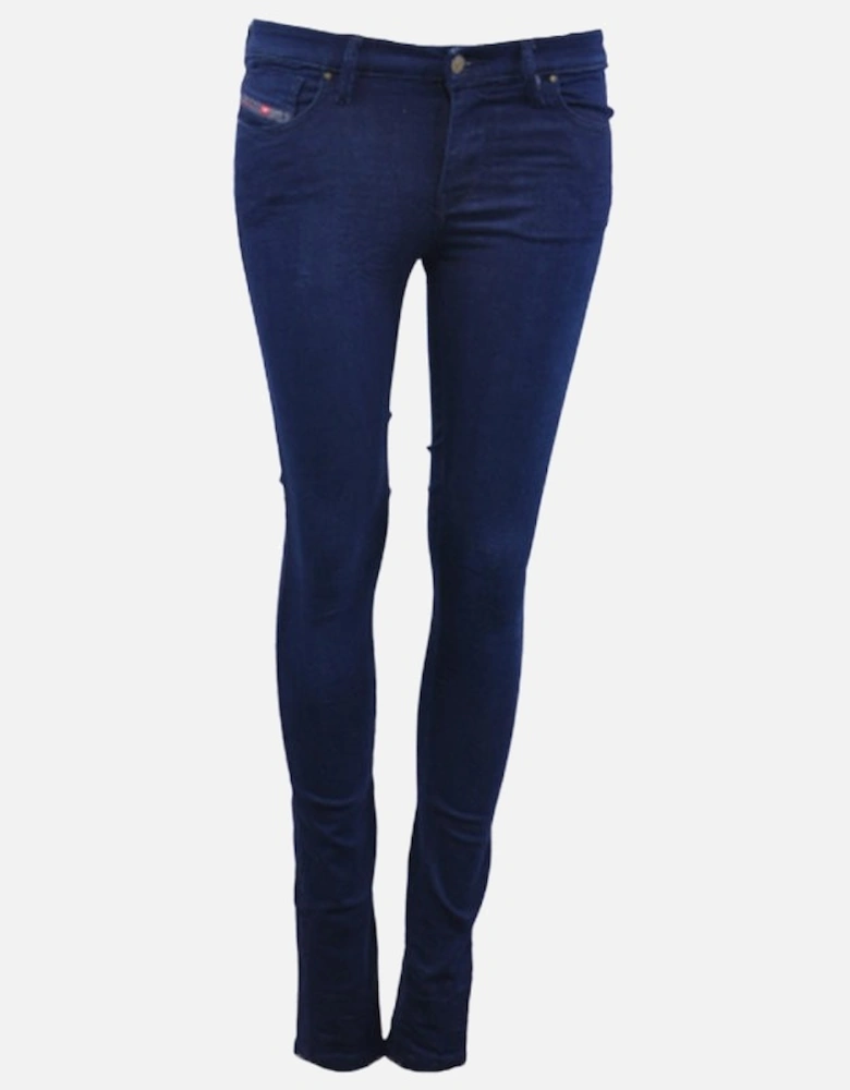 SKINZEE NE 0667T Womens Denim Jogg Jeans Super Slim Fit Skinny Sweat Pant