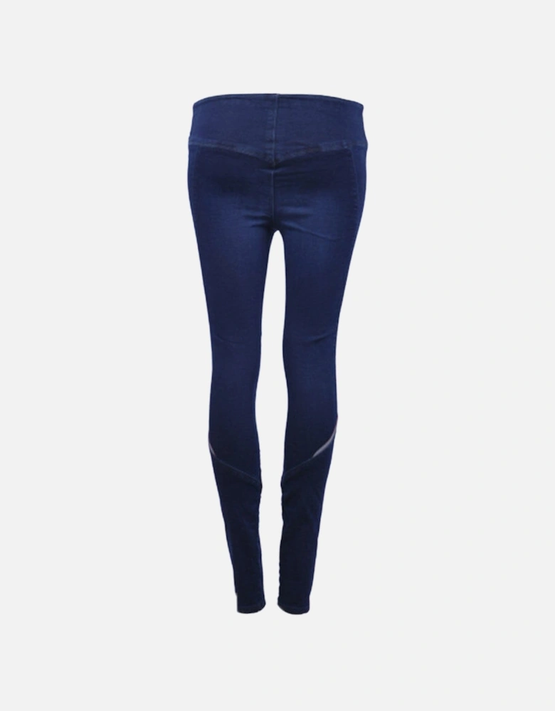 ACTYVISTA 0669E Womens Denim Jeans Stretch Super Slim Fit Sweat Jogg Pant