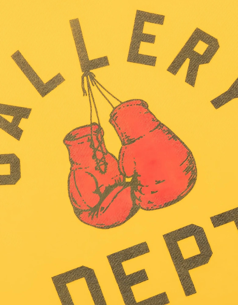 Boxing Merch Hoodie in Yellow
