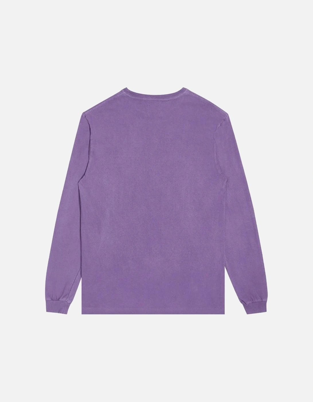 Logo Long Sleeve T-Shirt in Purple