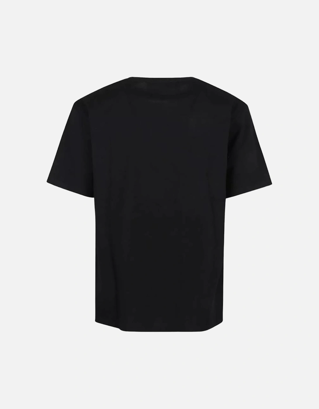 Chez Print Jersey T-Shirt in Black