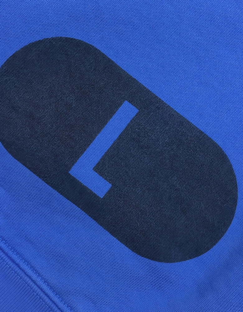 Boxing Merch Hoodie in Blue