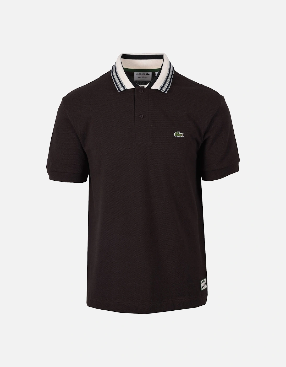 Made in France Classic Fit Polo Brown, 5 of 4