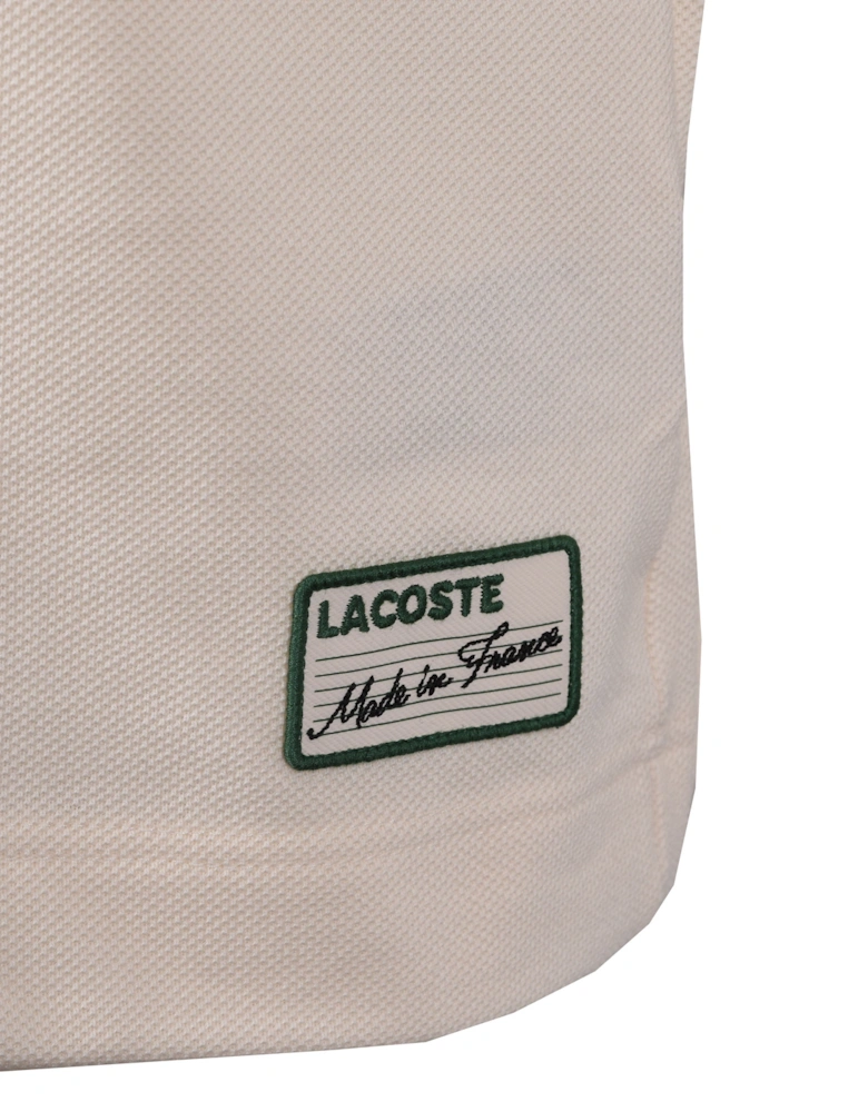 Made in France Classic Fit Polo Cream