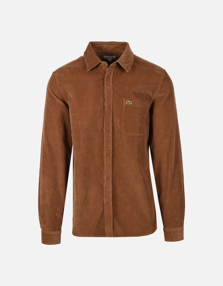Cord Shirt Tan