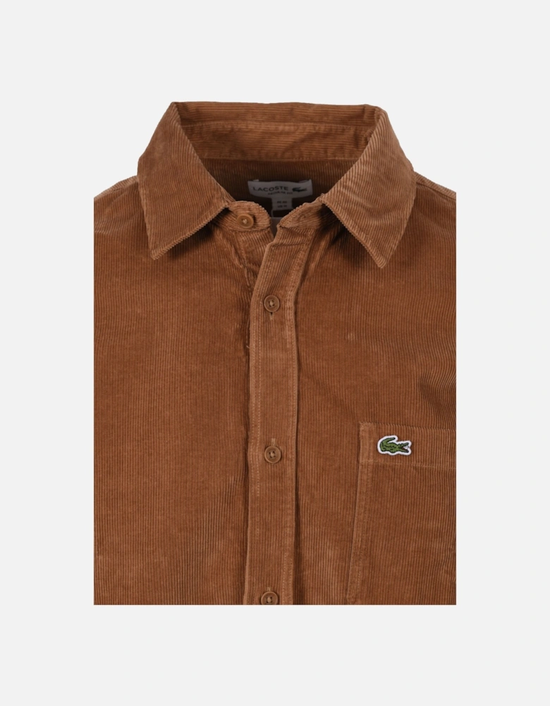 Cord Shirt Tan