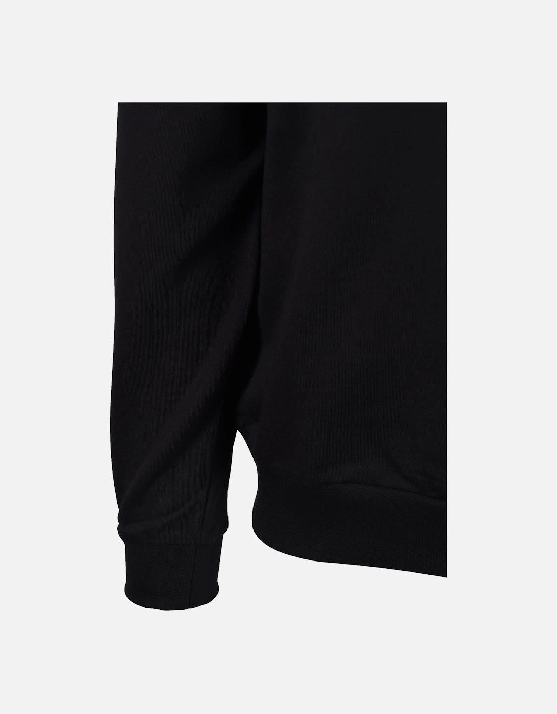 Colour Block Sweatshirt Black/Cream/Green