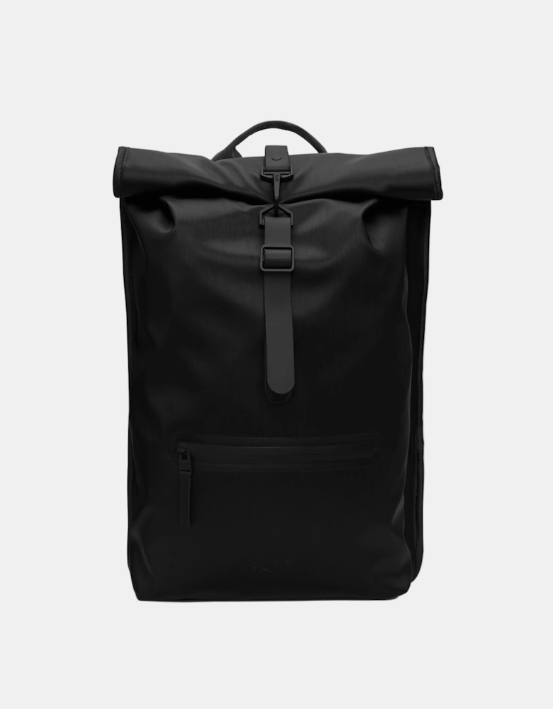 Unisex Rolltop Rucksack - 84 Black Grain