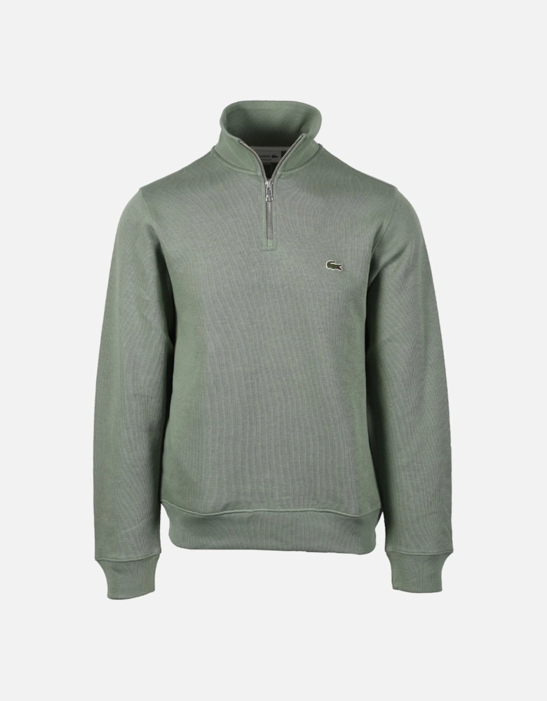 Half Zip Sweatshirt Thyme