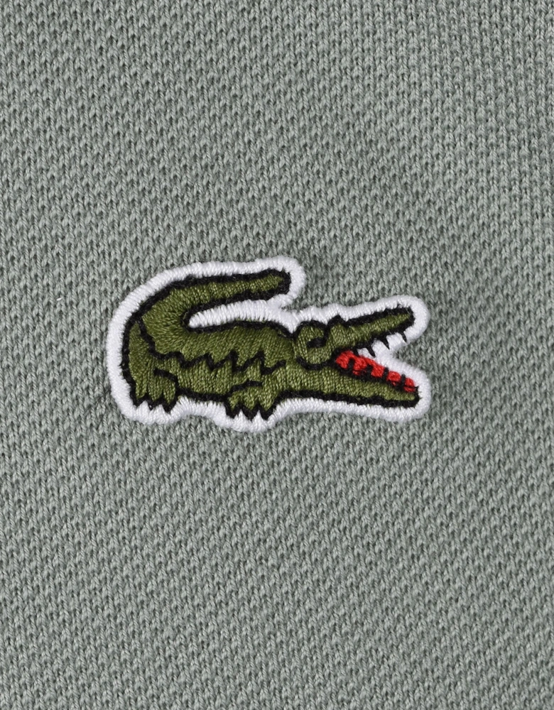 L.12.12 Pique Cotton Polo Shirt Thyme