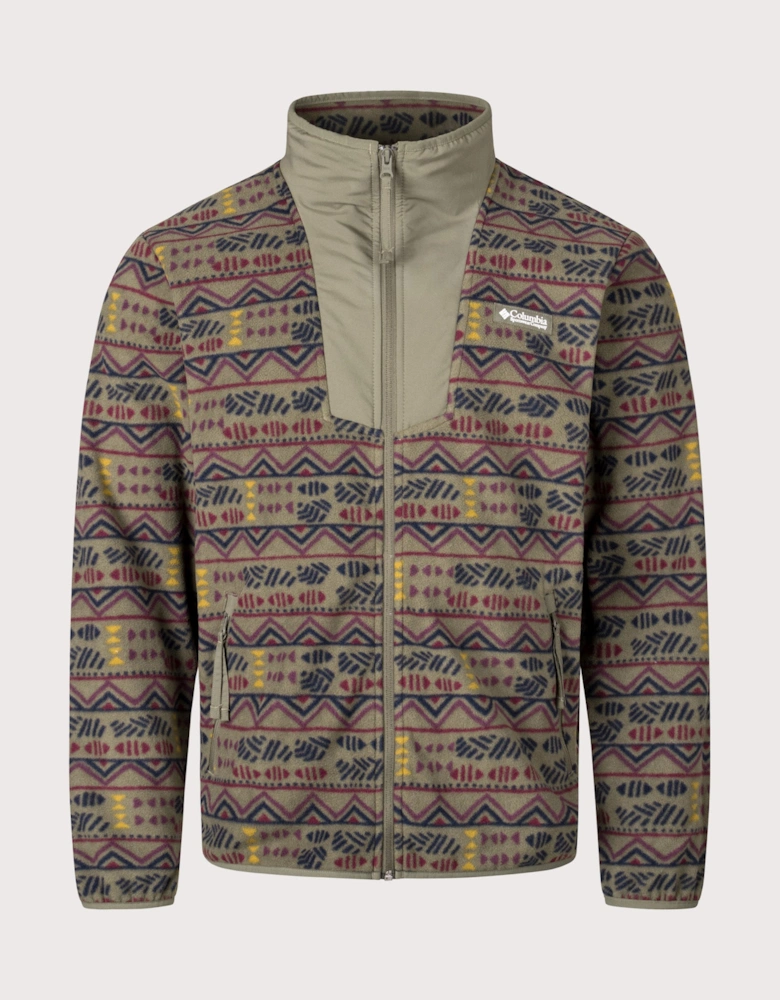 Sequoia Grove Printed Full Zip Sweatshirt