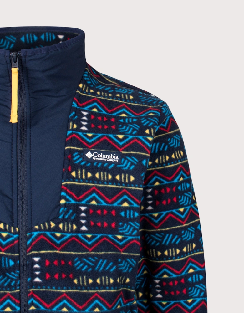Sequoia Grove Printed Full Zip Sweatshirt