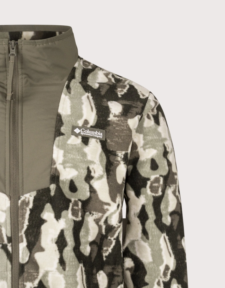 Sequoia Grove Printed Full Zip Sweatshirt
