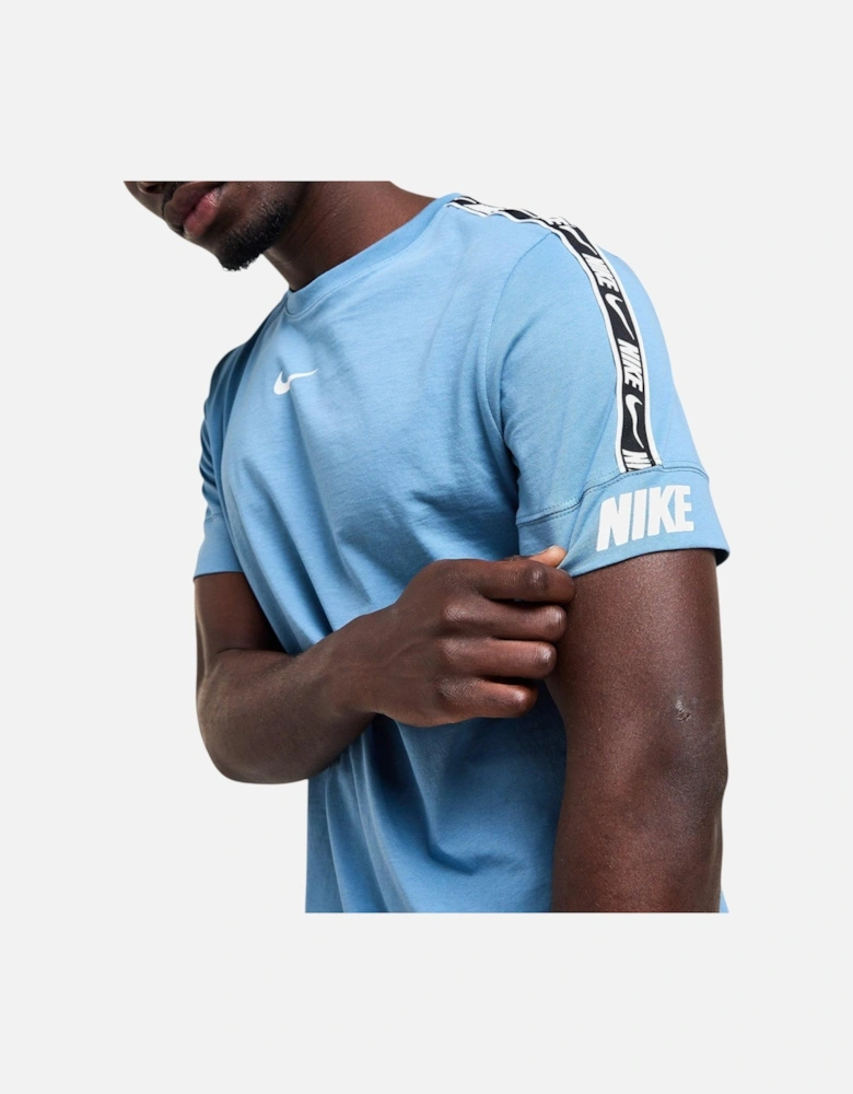 Tracksuit Mens T Shirts and Shorts Set NSW Repeat Tape Tee