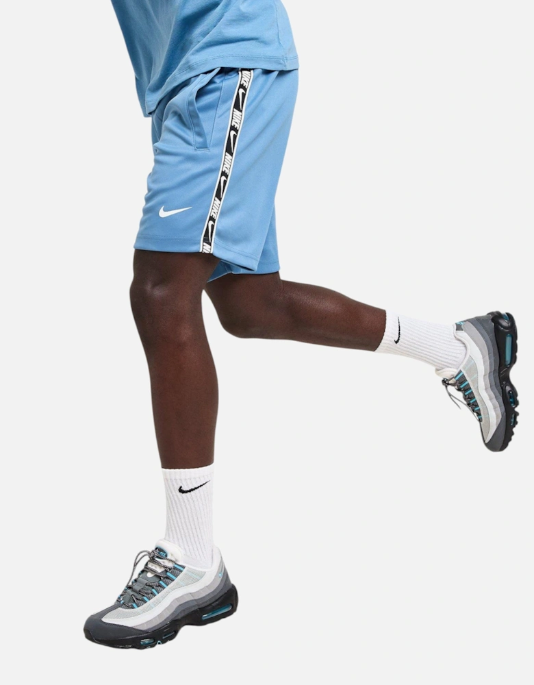 Tracksuit Mens T Shirts and Shorts Set NSW Repeat Tape Tee