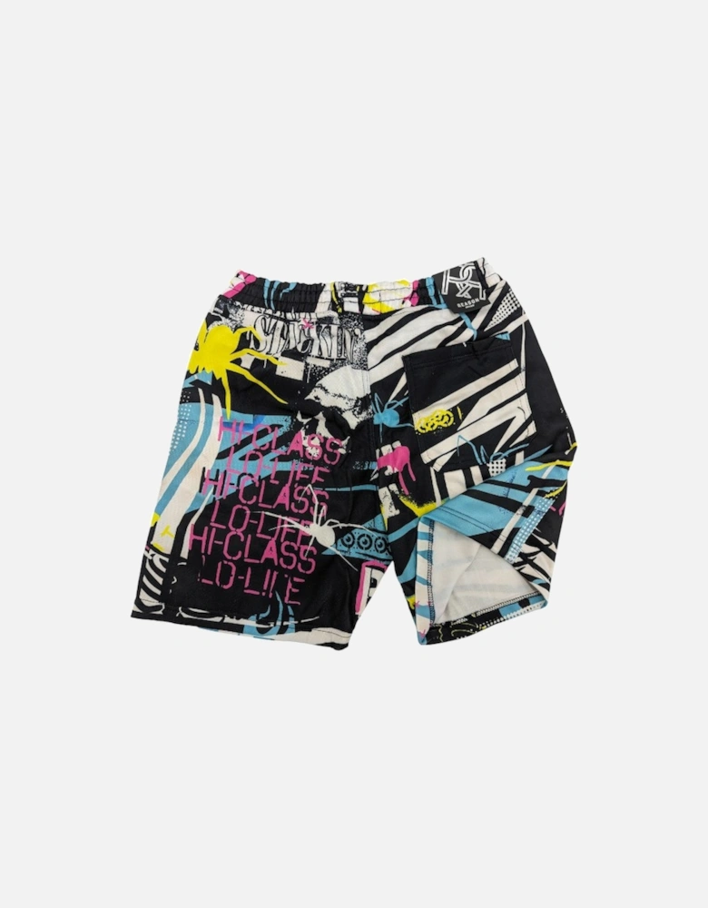 Mens Hawaiian Shorts Summer Beach Fleece Swimming Board Half Pants