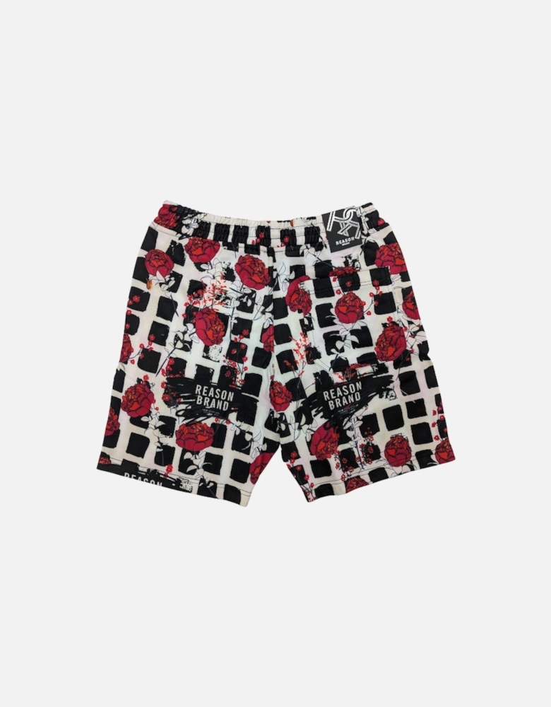 Mens Hawaiian Shorts Summer Beach Fleece Swimming Board Half Pants
