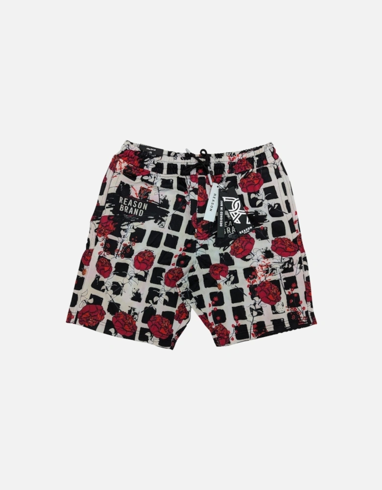 Mens Hawaiian Shorts Summer Beach Fleece Swimming Board Half Pants