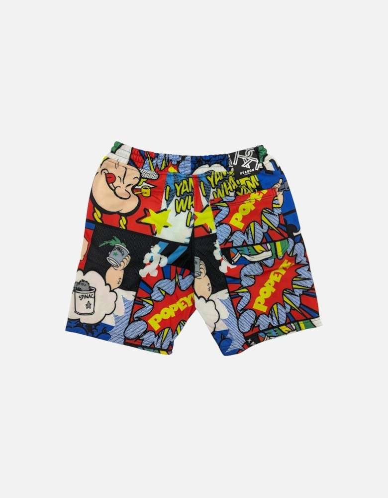 Mens Hawaiian Shorts Summer Beach Fleece Swimming Board Half Pants