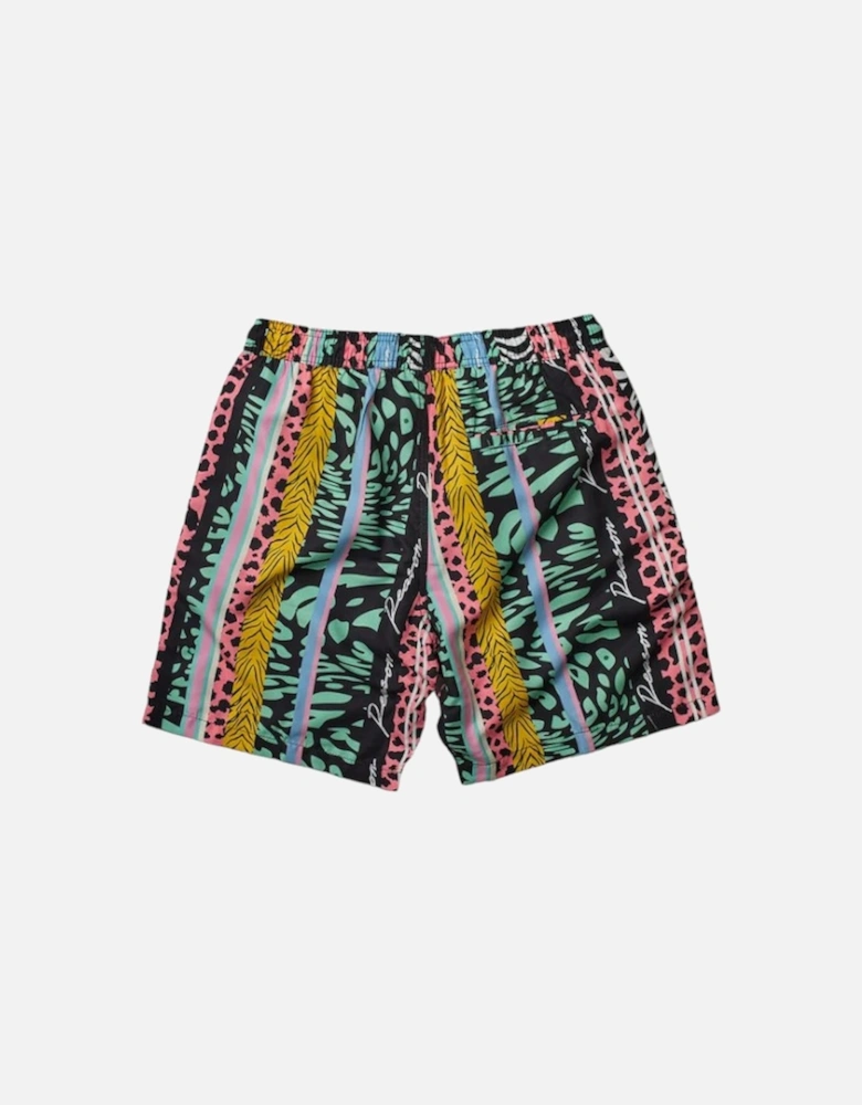 Mens Hawaiian Shorts Summer Beach Fleece Swimming Board Half Pants